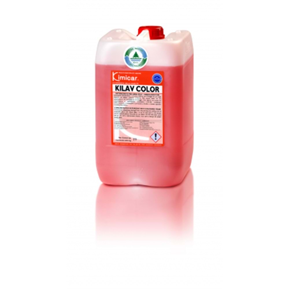 KIMICAR KILAV COLOR ROSSO Pembe Renkli Cilalı Yıkama Köpüğü (1 : 50 Konsantre) - 25 KG