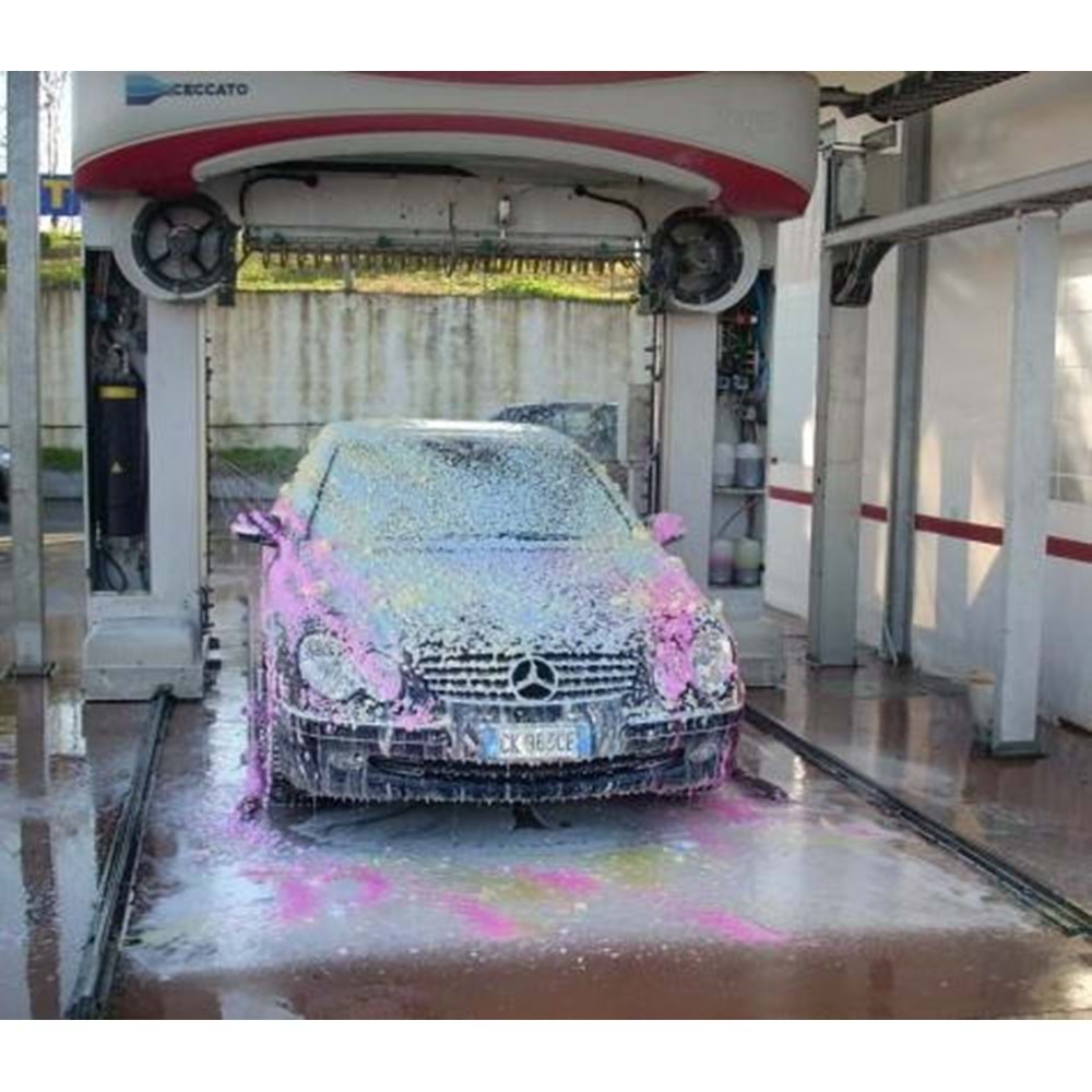 KIMICAR KILAV COLOR ROSSO Pembe Renkli Cilalı Yıkama Köpüğü (1 : 50 Konsantre) - 25 KG