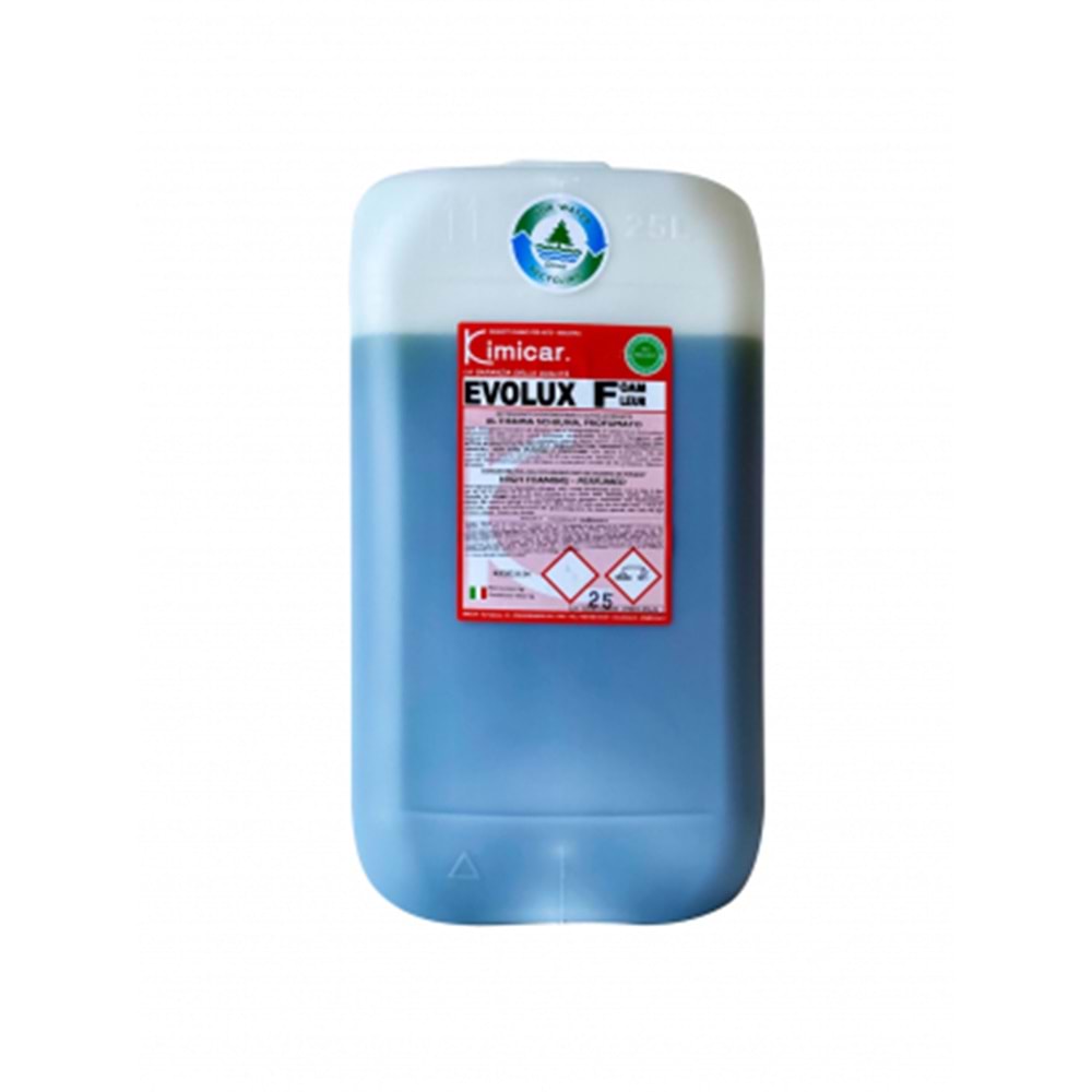 KIMICAR EVOLUX F Extra Köpüklü Ve Kokulu Yüksek Performanslı Cilalı Köpük (1 : 100 Konsantre) - 25 KG