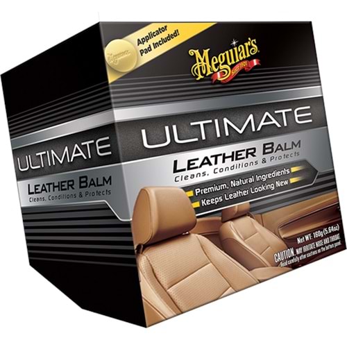 Meguiars Ultimate Leather Balm Deri Temizleyici & Koruyucu Krem