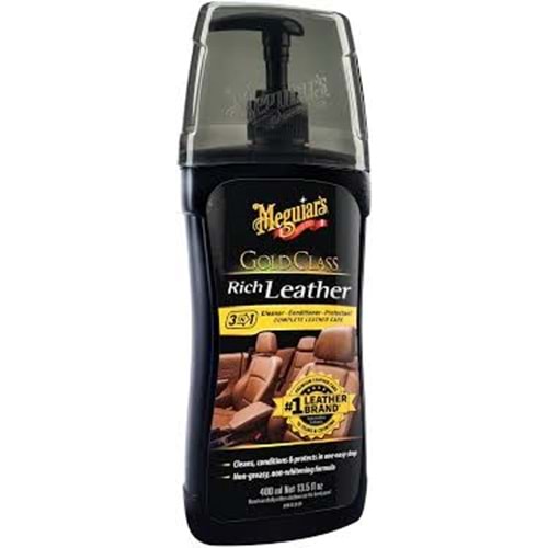 Meguiars Gold Class Deri Yüzey Temizleyici ve Koruyucu Jel 400ml