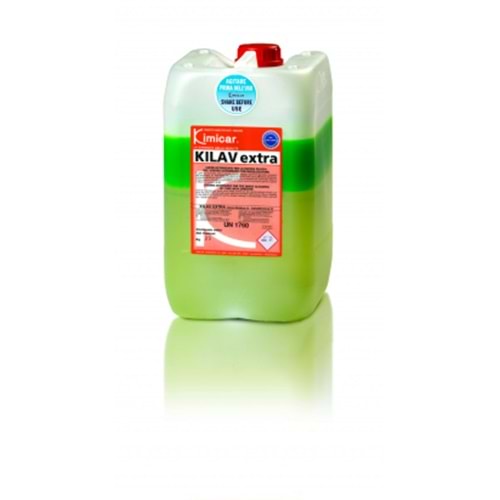 KIMICAR KILAV EXTRA Süper Güçlü Çift Kompenantlı Fırçasız Deterjan (1 : 80 Konsantre) - 25 KG