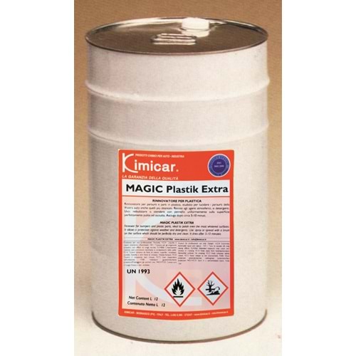 KIMICAR MAGIC PLASTIK EXTRA Plastik Trim Yenileyici - 12 KG